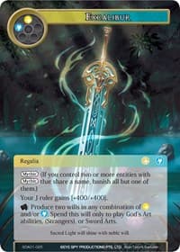 Excalibur - Alice Origin Starter Deck - Force of Will card