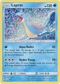 Lapras - McDonald's Promos 2019 - Pokemon card