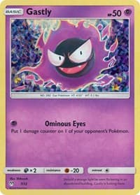Gastly - McDonald's Promos 2019 - Pokemon card