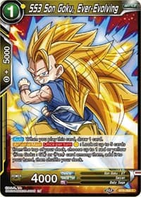 SS3 Son Goku, Ever-Evolving - Malicious Machinations - Dragon Ball Super: Masters card