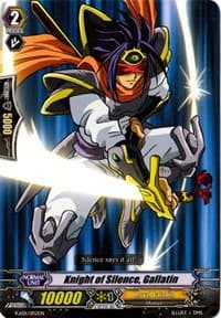 Knight of Silence, Gallatin - Kero Kero Ace Pack - Cardfight Vanguard card