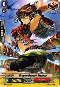 Dragon Dancer, Monica - Kero Kero Ace Pack - Cardfight Vanguard card