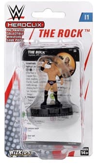 The Rock Expansion Pack - WWE: Expansion Series 1 - Heroclix card
