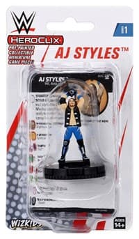 AJ Styles Expansion Pack - WWE: Expansion Series 1 - Heroclix card