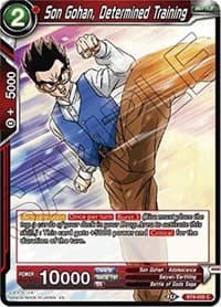 Son Gohan, Determined Training - Malicious Machinations - Dragon Ball Super: Masters card