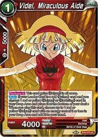 Videl, Miraculous Aide - Malicious Machinations - Dragon Ball Super: Masters card