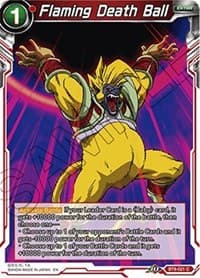 Flaming Death Ball - Malicious Machinations - Dragon Ball Super: Masters card