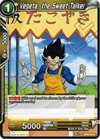Vegeta, the Sweet-Talker - Malicious Machinations - Dragon Ball Super: Masters card