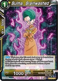 Bulma, Brainwashed - Malicious Machinations - Dragon Ball Super: Masters card