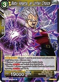 Baby Vegeta, an Unfair Choice - Malicious Machinations - Dragon Ball Super: Masters card