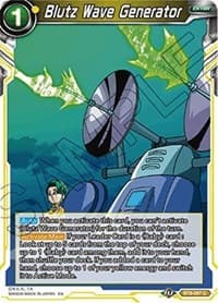 Blutz Wave Generator - Malicious Machinations - Dragon Ball Super: Masters card