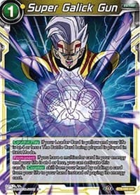 Super Galick Gun - Malicious Machinations - Dragon Ball Super: Masters card