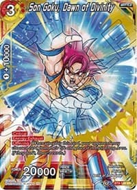 Son Goku, Dawn of Divinity - Malicious Machinations - Dragon Ball Super: Masters card