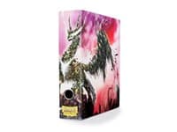 Dragon Shield Slipcase Binder Dragon Art - Silver - Dragon Shield Storage Albums - Storage Albums card