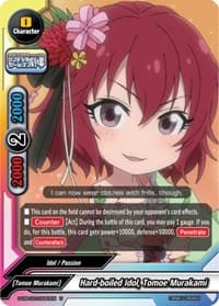 Hard-boiled Idol, Tomoe Murakami - The iDOLM@STER Cinderella Girls Theater - Future Card BuddyFight card