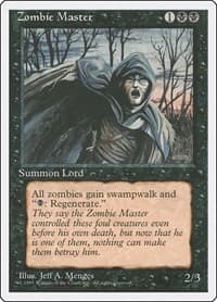 Zombie Master - Fourth Edition - Magic: The Gathering card