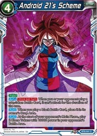 Android 21's Scheme - Malicious Machinations - Dragon Ball Super: Masters card