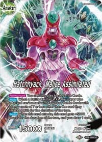 Dr.Lychee & Hatchhyack // Hatchhyack, Malice Assimilated - Malicious Machinations - Dragon Ball Super: Masters card