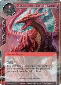 Draig, the Red Dragon - Alice Origin - Force of Will card