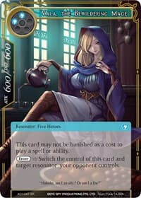 Vala, the Bewildering Mage - Alice Origin - Force of Will card