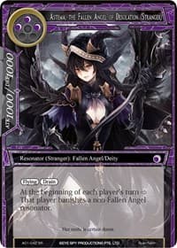 Astema, the Fallen Angel of Desolation (Stranger) - Alice Origin - Force of Will card