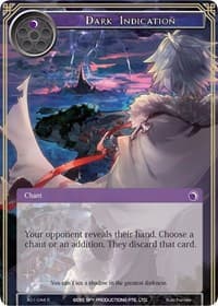 Dark Indication - Alice Origin - Force of Will card