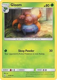 Gloom - SM - Cosmic Eclipse - Pokemon card