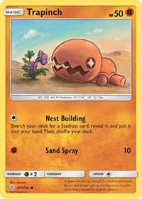 Trapinch - SM - Cosmic Eclipse - Pokemon card
