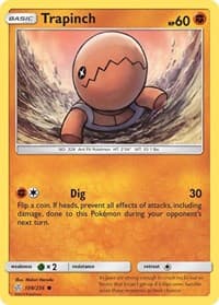 Trapinch - SM - Cosmic Eclipse - Pokemon card