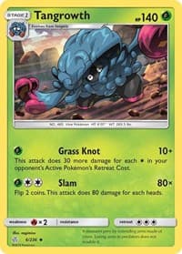 Tangrowth - SM - Cosmic Eclipse - Pokemon card