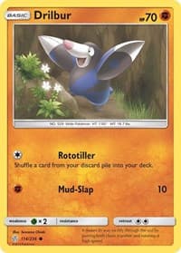 Drilbur - SM - Cosmic Eclipse - Pokemon card