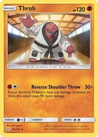 Throh - SM - Cosmic Eclipse - Pokemon card