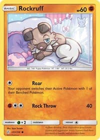 Rockruff - SM - Cosmic Eclipse - Pokemon card