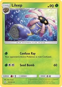 Lileep - SM - Cosmic Eclipse - Pokemon card