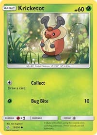 Kricketot - SM - Cosmic Eclipse - Pokemon card
