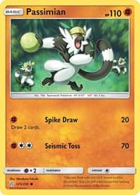 Passimian - SM - Cosmic Eclipse - Pokemon card