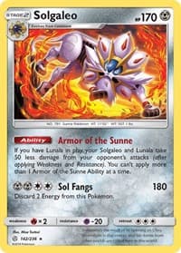Solgaleo - SM - Cosmic Eclipse - Pokemon card