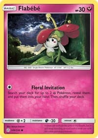 Flabebe - SM - Cosmic Eclipse - Pokemon card