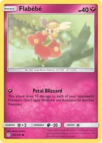Flabebe - SM - Cosmic Eclipse - Pokemon card