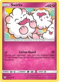 Swirlix - SM - Cosmic Eclipse - Pokemon card