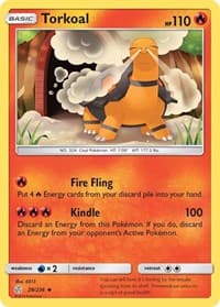 Torkoal - SM - Cosmic Eclipse - Pokemon card