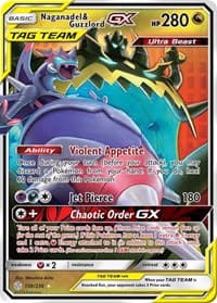 Naganadel & Guzzlord GX - SM - Cosmic Eclipse - Pokemon card