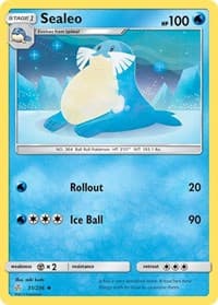 Sealeo - SM - Cosmic Eclipse - Pokemon card