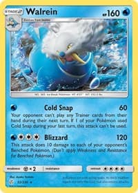 Walrein - SM - Cosmic Eclipse - Pokemon card