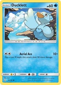 Ducklett - SM - Cosmic Eclipse - Pokemon card