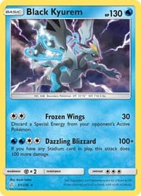 Black Kyurem - SM - Cosmic Eclipse - Pokemon card