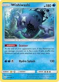 Wishiwashi - SM - Cosmic Eclipse - Pokemon card