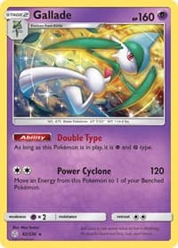 Gallade - SM - Cosmic Eclipse - Pokemon card