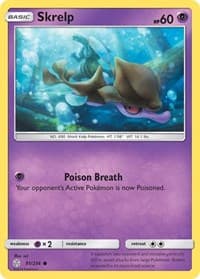 Skrelp - SM - Cosmic Eclipse - Pokemon card