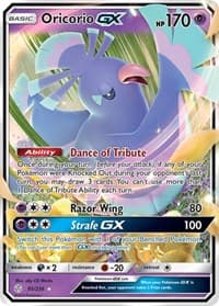 Oricorio GX - SM - Cosmic Eclipse - Pokemon card